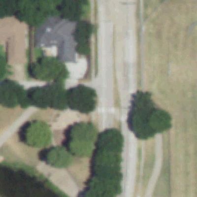 Aerial view of Richardson Toddler Park