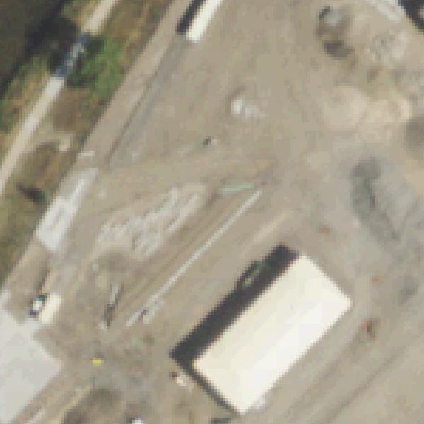Aerial photo of RiNo Art Park