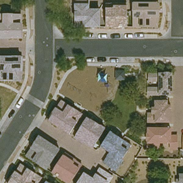 Aerial view of Rio Paseo Community Playground