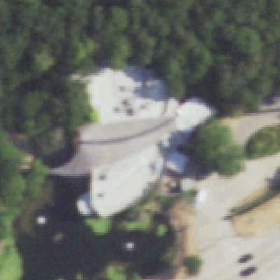 Aerial view of River Legacy Nature Center