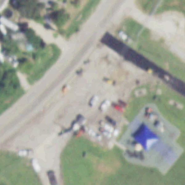 Aerial photo of River Terrace Park
