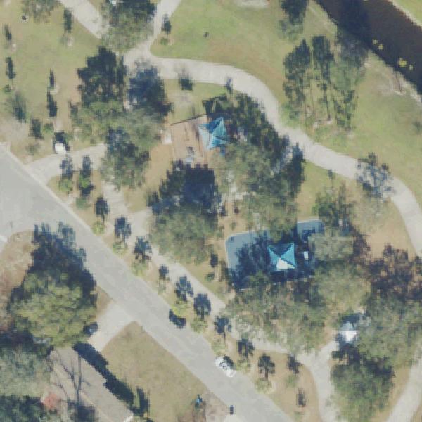 Aerial photo of Riverside Acres Park
