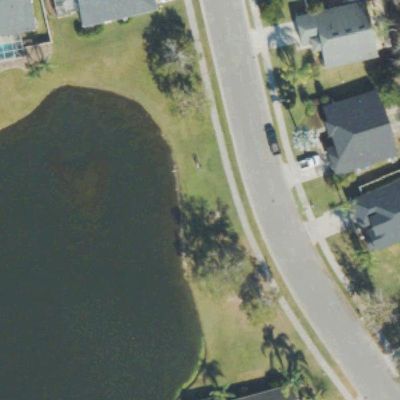 Aerial view of Riverside Community Park