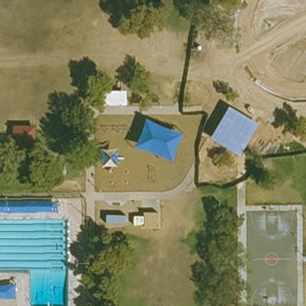 Aerial view of Roadrunner Park