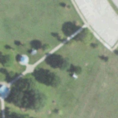 Aerial photo of Roane Park