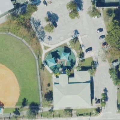 Aerial view of Robert King High Park