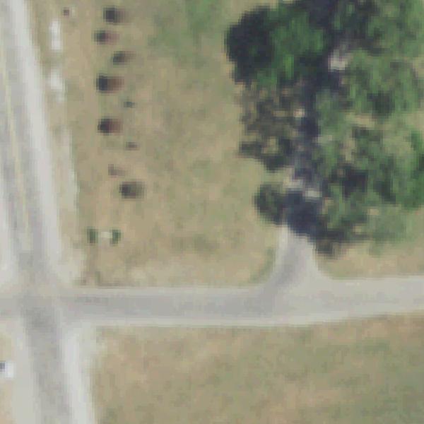 Aerial view of Rochester Park