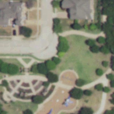 Aerial view of Rocketship Park