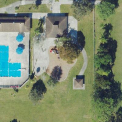 Aerial view of Rockway Park