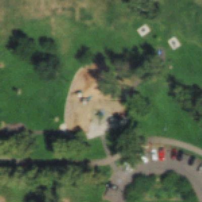 Aerial photo of Rocky Mountain Lake Park