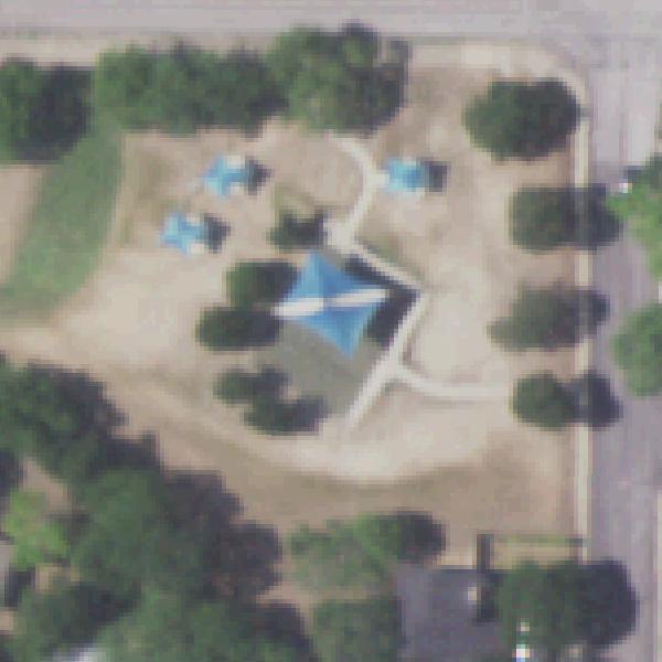 Aerial photo of Rohde Park