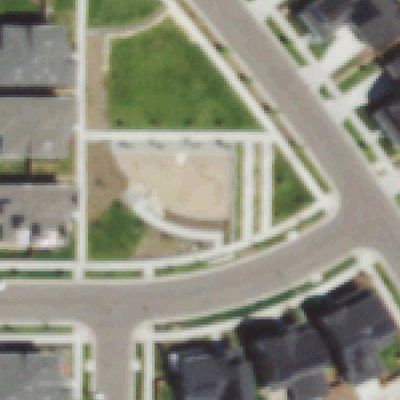 Aerial photo of Rolling Bluff Park