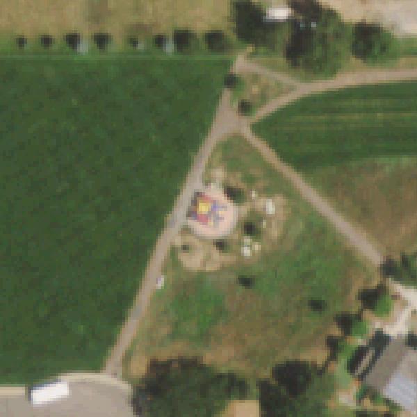 Aerial photo of Romero Park