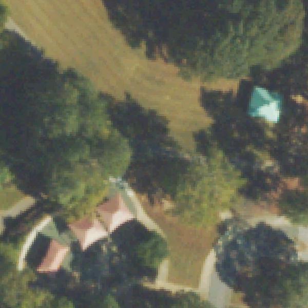 Aerial view of Ronald Reagan Park