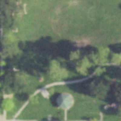 Aerial photo of Rosewood Park