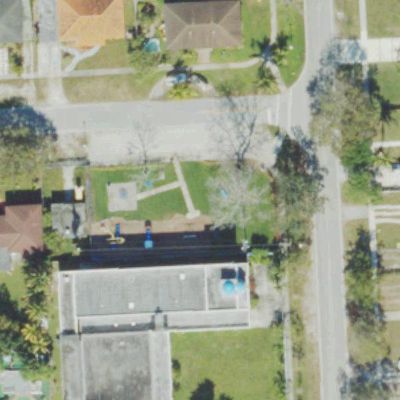 Aerial view of Rotary-Overbrook Shores Tot Lot