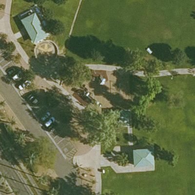 Aerial view of Rotary Park