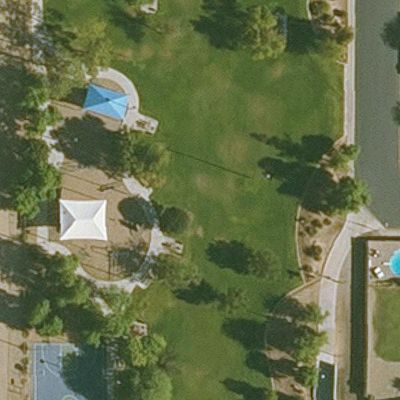 Aerial view of Rotary Park