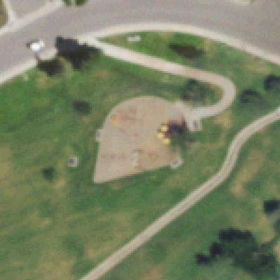 Aerial photo of Rotary Park