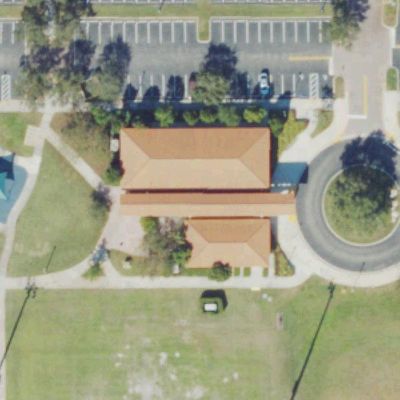 Aerial view of Royal Oaks Park