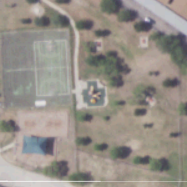 Aerial photo of Royalgate Park