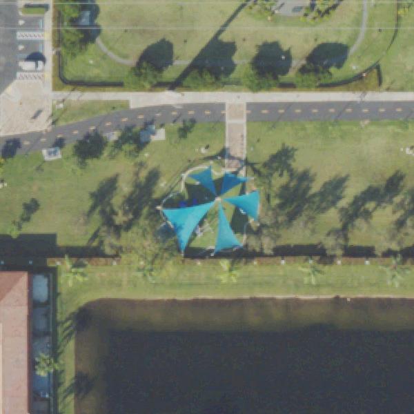 Aerial view of Runing Doral