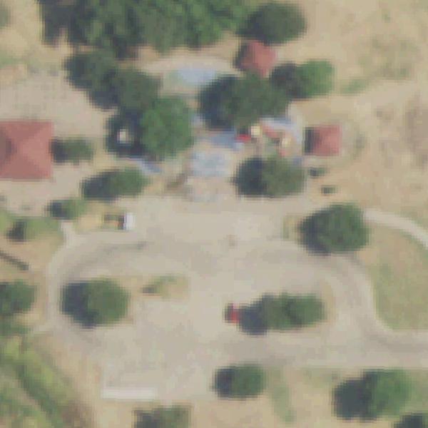 Aerial view of Running Bear Park
