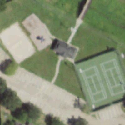 Aerial photo of Rustic Oaks Park