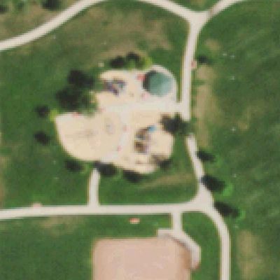 Aerial photo of Ryan Park