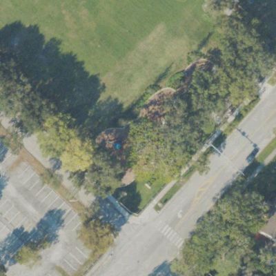 Aerial view of Sabal Chase Park