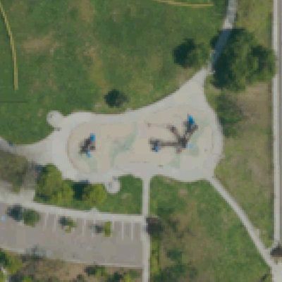 Aerial view of Sage Canyon Park