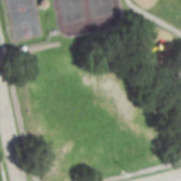 Aerial view of Sagemeadow Park