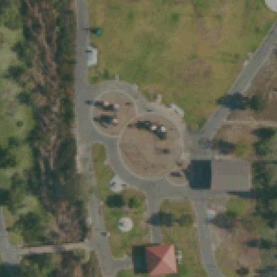 Aerial view of Salt Creek Park