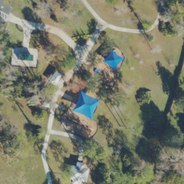 Aerial view of Sam Smith Memorial Park
