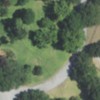 Aerial photo of Samuell-Grand Park
