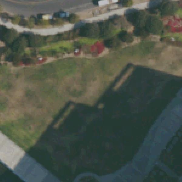 Aerial view of San Diego Bayfront Park