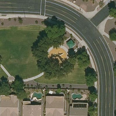 Aerial view of Sanalina Park