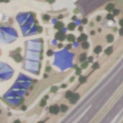 Aerial photo of Sand Circle @MorgansWonderland