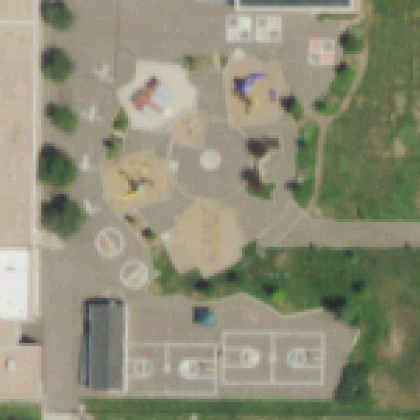 Aerial photo of Sanderson Gulch Park & Trail