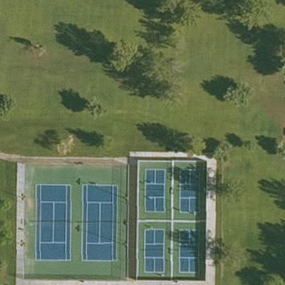 Aerial view of Sandpiper Park