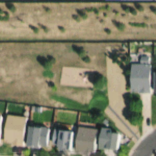 Aerial photo of Sandy Creek Children's Park