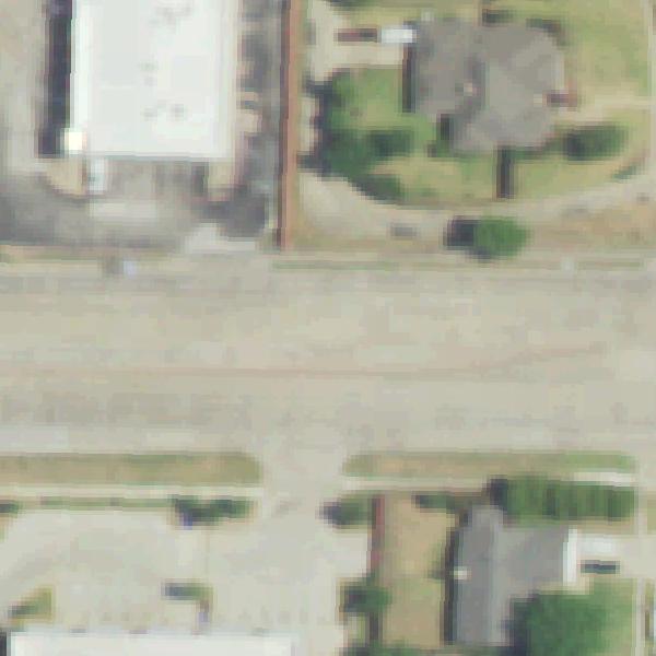 Aerial view of Sandy Lake Cricket Ground