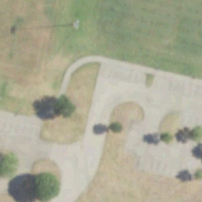 Aerial view of Sandy Lake Cricket Ground