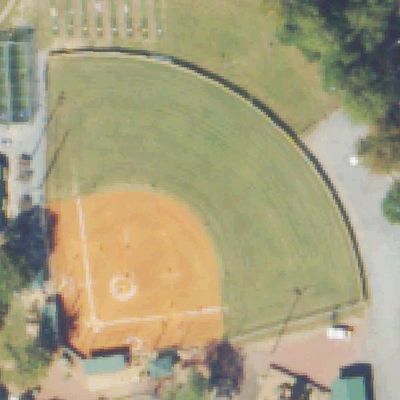 Aerial view of Sandy Plains Park