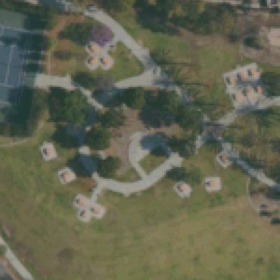 Aerial view of Santa Cora Park