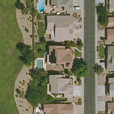 Aerial view of Saul Park