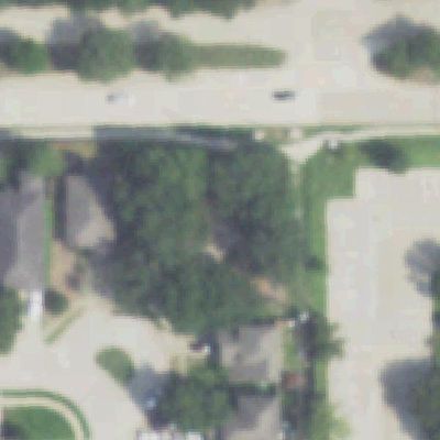 Aerial photo of Saums Pocket Park