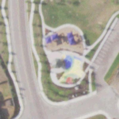 Aerial photo of Savannah Park