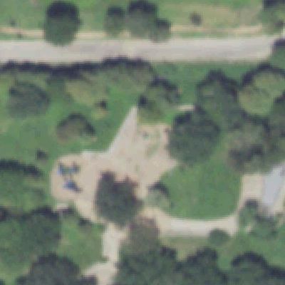 Aerial photo of Schweppe Park