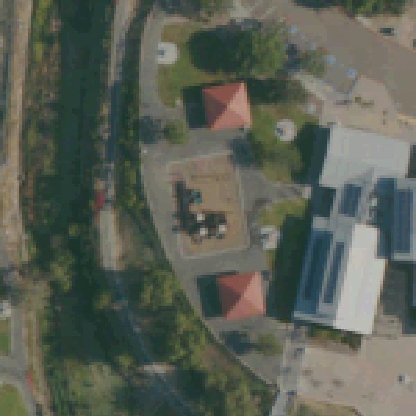 Aerial view of Scooter Park